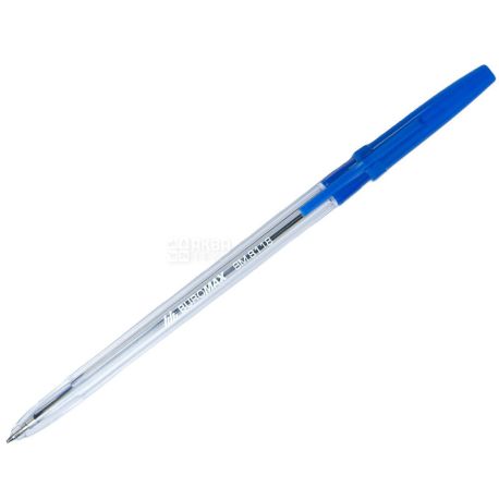 Buromax, 50 шт., Ручка кулькова Jobmax, синя, 0,7 мм