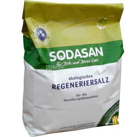 Sodasan, Regenerated Salt for Dishwashers, Organic, 2 kg