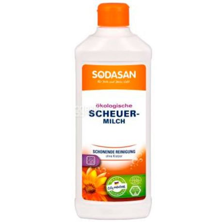Sodasan, 0,5 л, Крем чистящий универсальный, органический
