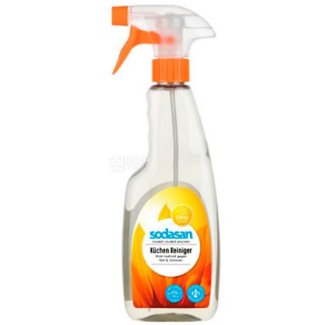 Sodasan, 0.5 l, kitchen cleaning Spray, organic