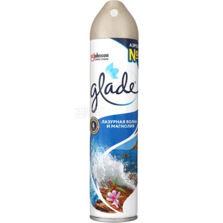 Glade, 300 ml, Glade, Air freshener, Azure wave and magnolia