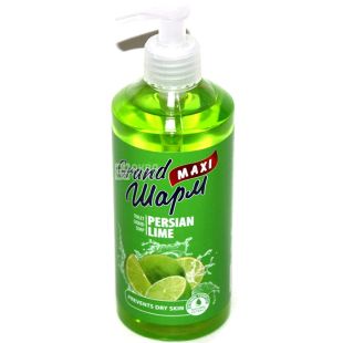 Grand Шарм, 500 мл, Рідке мило Перський лайм, з дозатором