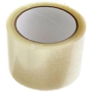  Скотч пакувальний прозорий, упаковка 48 шт., 72 мм х 66 м, ТМ Промтус 