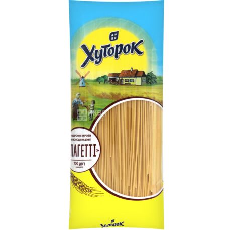 Хуторок, 700 г, Макароны, Спагетти