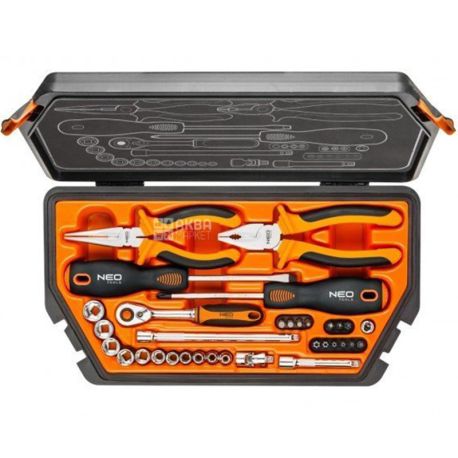 Neo tools, Набір інструментів, 33 предмети