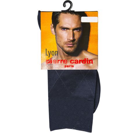Pierre Cardin, Lyon, Шкарпетки чоловічі, сині, Розмір 41-42