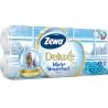 Zewa Deluxe Delicate Care, 8 рул., Туалетний папір Зева Делюкс, Делікатна Турбота, 3-х шаровий
