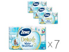 Zewa Deluxe Winter Wonderland, упаковка 7 шт., по 8 рул., Туалетная ...