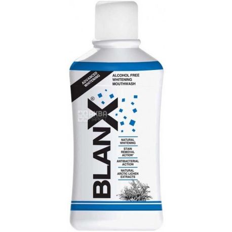 BlanX, Natural Whitening, 500 мл, Ополіскувач для порожнини рота
