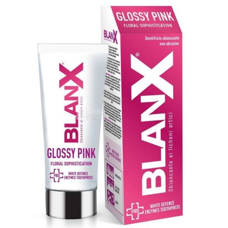 BlanX, Pro Glossy Pink, 75 мл, Зубна паста