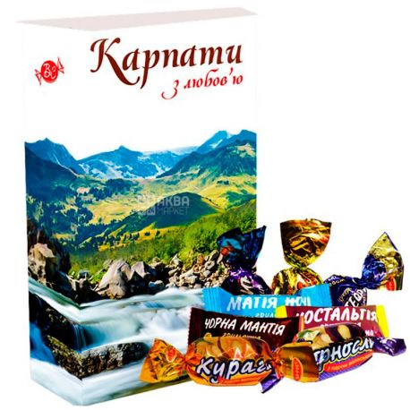 Volyn sweets, 500 g, set of sweets, for tea Carpathians