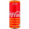 Coca-Cola Orange, 0,33 л, Кока-Кола Оранж, Вода сладкая газированная, ж/б