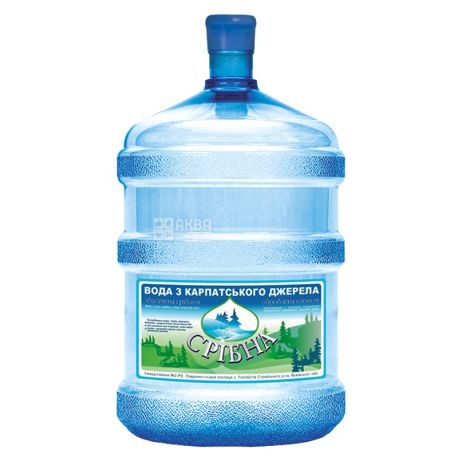 Sribna Carpathian Still Water, 18.9 liters