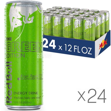 Red Bull Summer Edition 24 Pack X 0 25 L Energy Drink Non Alcoholic With Kiwi And Apple Flavor Buy Energy Cold Tea In Kyiv Water Delivery Aquamarket