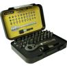 Stanley Expert Line, Набор бит с мини-трещоткой и магнитным держателем 1/4, 32 предмета