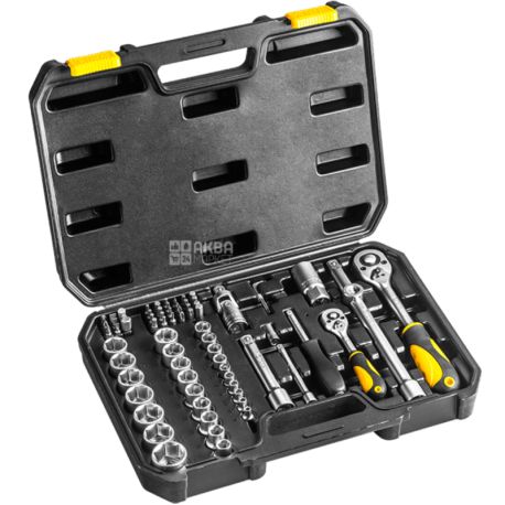 Topex, Socket Set 1/2, 72 pieces