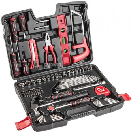 Top Tools, Набір інструментів 1/4, 3/8, 100 предметів