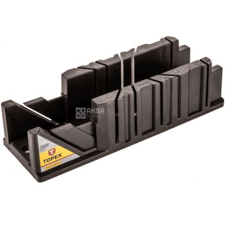Topex, plastic miter box, 212 x 42 x 44 mm