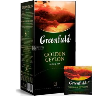 Greenfield Golden Ceylon, 25 пак., Чай Гринфилд, Голден Цейлон, черный