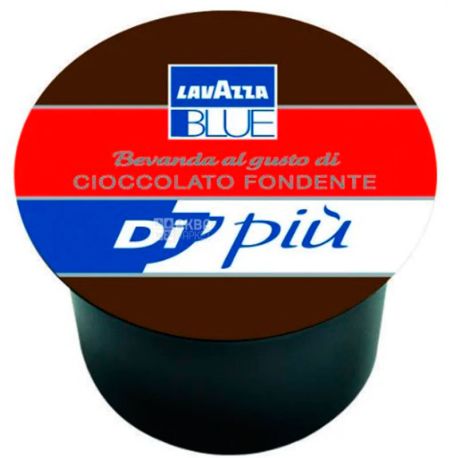 Lavazza, Blue Cioccolato Fondente, 1 шт, Горячий шоколад Лавацца, Блу Шоколад Фондан, в капсулі