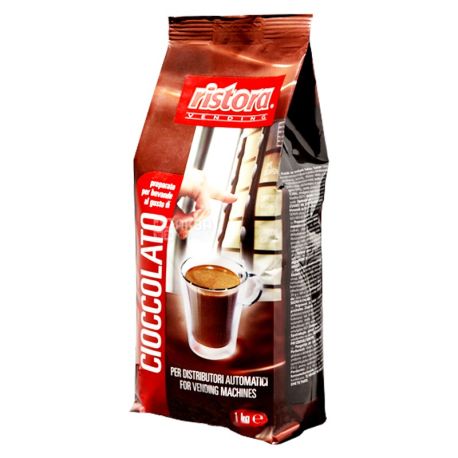 Ristora, Cioccolato, 1 кг, Ристора, Горячий шоколад, растворимый