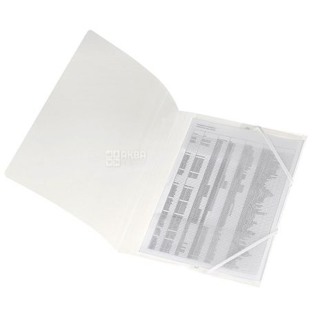 Herlitz, Папка на резинке, А4, прозрачная
