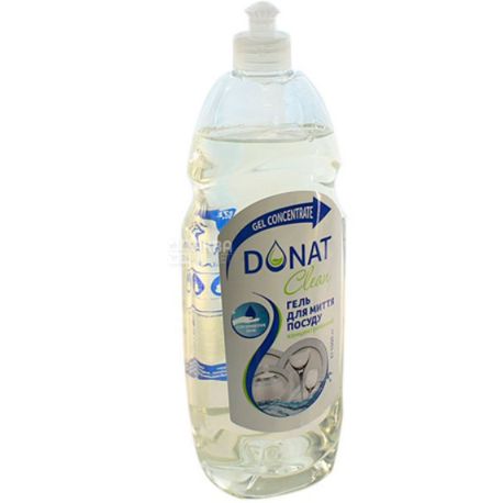 Donat, 500 мл, Донат, Рідкий засіб для миття посуду, прозорий