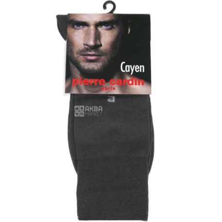 Pierre Cardin Cayen, Шкарпетки чоловічі сірі, 43-44 розмір