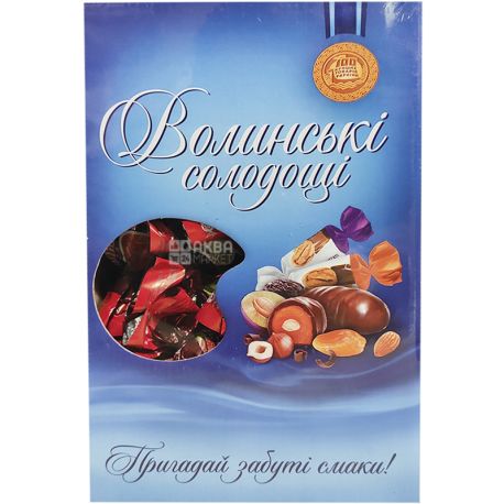 Волынские сладости, 500 г, Конфеты, Клубника в шоколаде