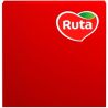 Ruta, Premium Colour, 30 шт., Салфетки красные, 3-х слойные с ароматом, 1/8 сложения, 33х33 см