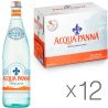 Acqua Panna, 0,75 л, Упаковка 12 шт., Аква Панна, Вода мінеральна негазована, скло