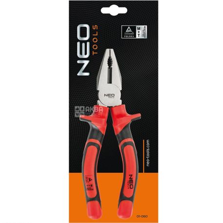 Neo tools, Пассатижи для работы под напряжением, 160 мм