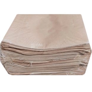 Промтус, 500 шт., Паперовий міцний пакет для бургерів, 160х170 мм