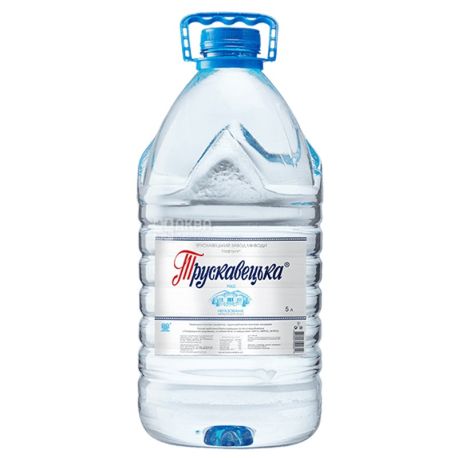 Трускавецька Нафтуся, 5 л, Вода мінеральна негазована, ПЕТ
