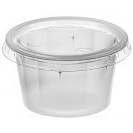 Promtus, round Container with lid, 400 ml, 200 PCs.