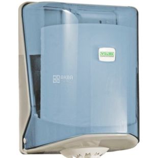 Vialli, Тримач паперових рушників з витяжкою, блакитний, 220 х 210 х 310 мм