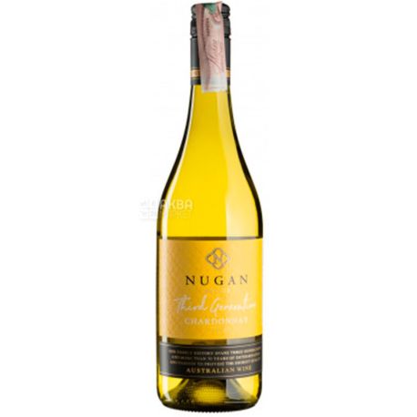 Nugan Estate, Chardonnay Third Generation, Вино біле сухе, 0,75 л