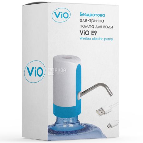 ViO E9 white & blue, USB Electric water pump
