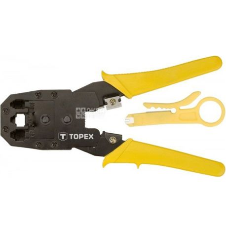 TOPEX crimping pliers, 185 mm