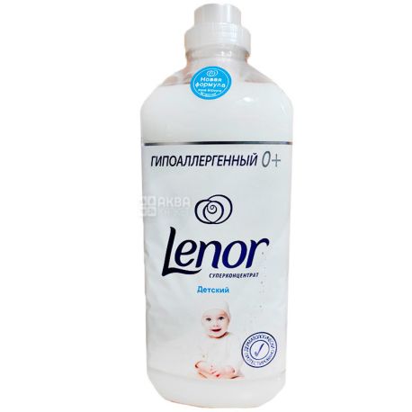 Lenor, 2 л, кондиционер для белья, Pure Care, Детский, ПЭТ