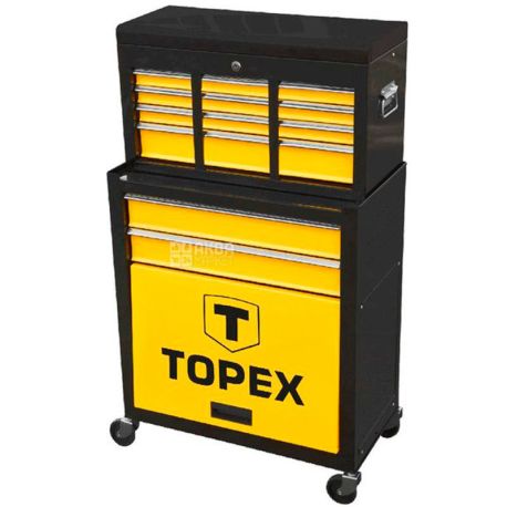 Topex, Ящик для инструментов, 616 х 330 х 742 мм