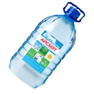Айсберг, 6 л, Вода негазована артезіанська, ПЕТ