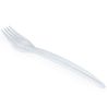 Промтус, 100 шт., Вилка Bittner прозрачная, стеклоподобная, 18 см