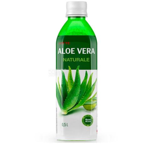 Lotte Aloe Vera, 500 мл, Напій соковий Лотте Алое, негазований