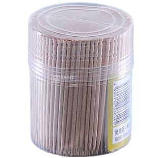 Промтус, Зубочистки в стаканчику, односторонні, 500 шт.