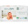 Eco by Naty, 33 шт., Подгузники Эко бай Нати, органические, размер 2, 3-6 кг