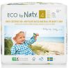 Eco by Naty, 26 шт., Подгузники Эко бай Нати, органические, размер 4, 7-18 кг