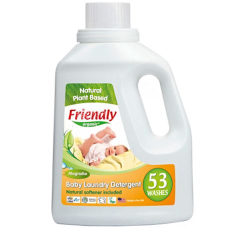 Friendly Organic, 1,567 л, Засіб-концентрат для прання, Магнолія