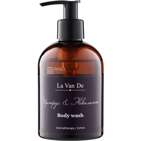 La Van De, 250 мл, Гель для душа Цитрус и эвкалипт