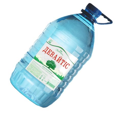 Non-carbonated water 5 l, TM Devaytis, PET container, PAT
